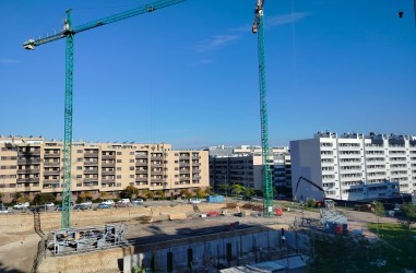 Avance de obras del Edificio Aqua Sur